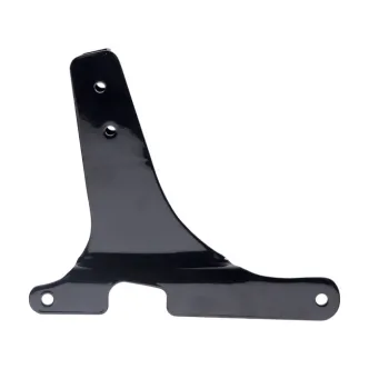 DOSS Rigid Mount Sissy Bar Side Plates in Gloss Black Finish For 1994-2003 XL Sportster Models (ARM967409)