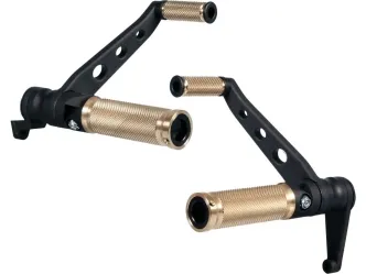 Thunderbike Base Brass Forward Control Kit in Black Finish For 2014-2019 Sportster ABS Only Models (31-76-132)