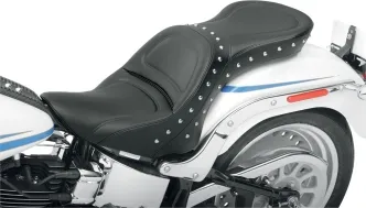 Saddlemen Explorer Special Seat For Harley Davidson 2006-2009 FXST/B/S Standard & 2007-2017 FLSTF/B/S Fatboy Models (806-12-039)