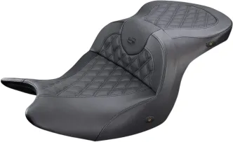 Saddlemen Heated Roadsofa Lattice Stitched Seat For Honda 2018-2022 GL1800 Goldwing Models (H18-07-182HCT)