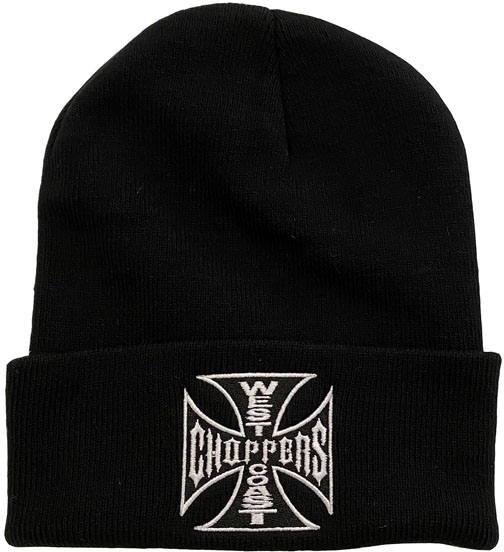 West Coast Choppers Og Roll-up Beanie Black (arm827649) 