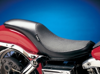 Le Pera Silhouette Basket Weave 2 Up Seat For Harley Davidson 1982-2003 Sportster Models (L-866BW)