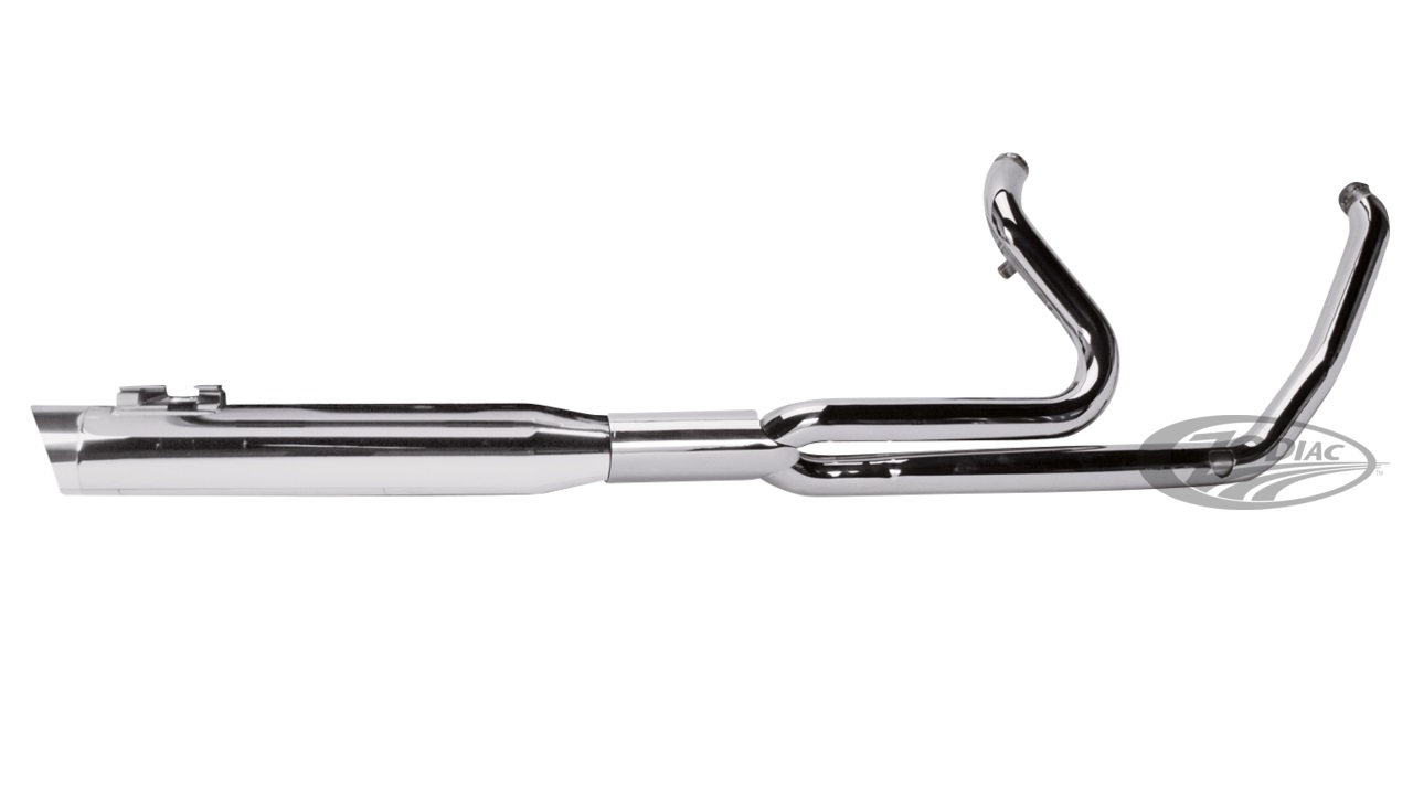 Two Brothers Racing 2-1 Comp-S Exhaust In Chrome With Polished Slash ...