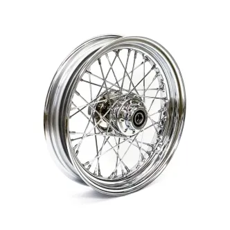 Doss 3.00 X 16 Front Wheel 40 Spokes Chrome For Harley Davidson 2012-2017 Softail Models (ARM105875)