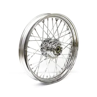 Doss 2.50 X 19 Front Wheel 40 Spokes Chrome For Harley Davidson 14-20 XL1200X/C Models (ARM015875)