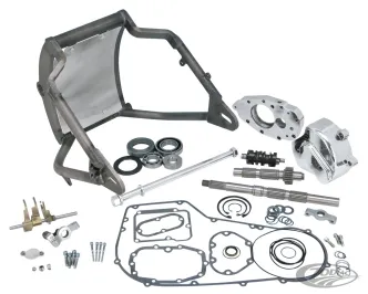 Zodiac Smart Ass 300 Series Wheel Conversion Kit With Right Side Drive Transmission Conversion For 2000-2006 Evolution Softail Models (701810)