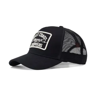 West Coast Choppers Motorcycle CO. 5-Panel Trucker Cap Black (ARM337649)