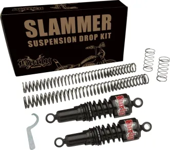 Burly Brand Slammer Kit In Black For Honda 2021-2024 Rebel CMX1100 Models (B28-1007B)