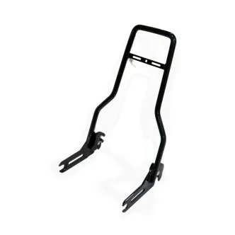 Doss 15.75 Inch Upright Sissy Bar Kit In Black For Harley Davidson 2011-2017 FLS/S & 2011-2013 FXS Models (ARM150775)