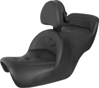 Saddlemen Roadsofa Pillow Top Seat With Drivers Backrest For Honda 1988-2000 GL1500 Goldwing Models (H88-07-181BR)