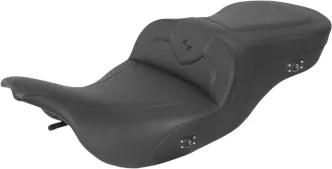 Saddlemen Heated Roadsofa Seat For Harley Davidson 1997-2007 Touring FLHT & FLTR Models (897-07-187HCT)