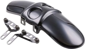 Cult Werk Bobber Front Fender In Gloss Black For Harley Davidson 2018-2023 Softail Street Bob & Standard Models (HD-BRO108)