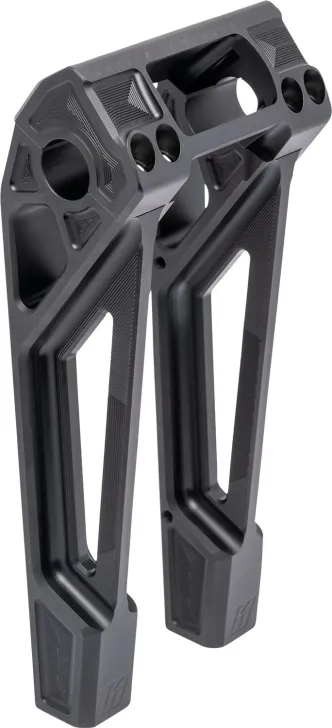 Kodlin 10 Inch Fastback Risers in Black Finish for Harley Davidson 2018-2024 M8 Softail with Digital Speedo (K55121)