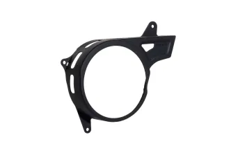 Ricks Front Sprocket Cover Kit In Black With Laser Engraving For Harley Davidson 2021-2022 RH1250S Sportster S & 2022-2023 RH975 Sportster Nightster Models (36-2002000-0)