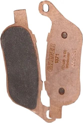 Galfer Sintered Metal Street Compound (1370/1371) Rear Brake Pads For Harley Davidson 2008-2014 Softail & 2008-2017 Dyna Models (FD406G1371)