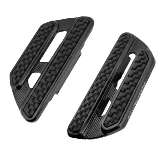 Arlen Ness Method Passenger Floorboards In Black For Harley Davidson 1983-2023 Touring & 2009-2023 Trike Models (410-026)