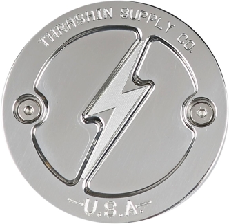 Thrashin Supply Co. Point Cover In Chrome Finish For 2017-2024 Milwaukee 8 Engines (TSC-3027-2)