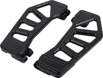 Thrashin Supply Co. Apex Rider Floorboards In Black For Harley Davidson Twin Cam Models (TSC-2211-1)