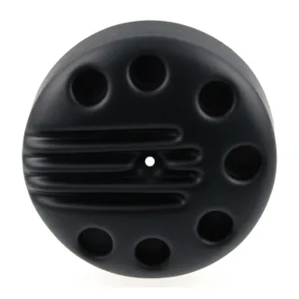 Cult-Werk Slotted Air Cleaner Cover In Matte Black For Harley Davidson 2022-2023 Nightster RH975 Models (HD-NSR009)