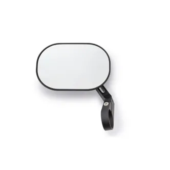 Daytona D-Mirror-16 Aluminium Flat Bar End Mirror In Black (80800)