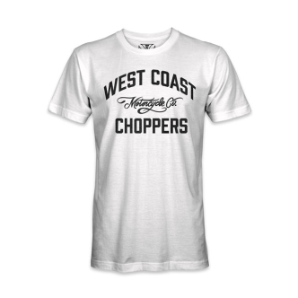  West Coast Choppers Motorcycle CO. T-shirt White Size 2XL (ARM247289)