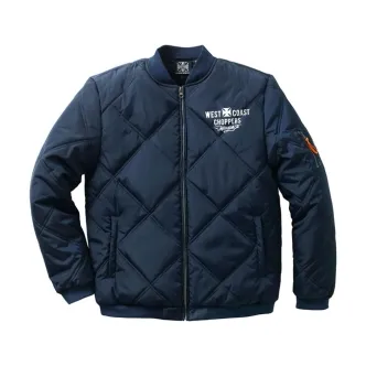 West Coast Choppers Rigid Jacket Navy Size Large (ARM119289)