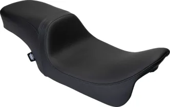 Drag Specialties Performance Predator Smooth 2-Up Seat With Solar Reflective Leather For Harley Davidson 2008-2024 Touring Models (0801-1495)