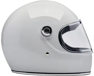 Biltwell Gringo S Helmet - Gloss White - Size Medium (1003-104-503)