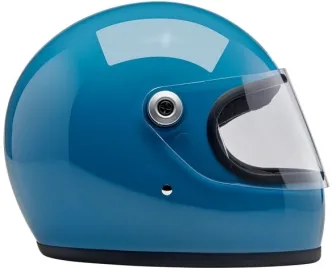 Biltwell Gringo S Helmet - Dove Blue - Size Medium (1003-165-503)