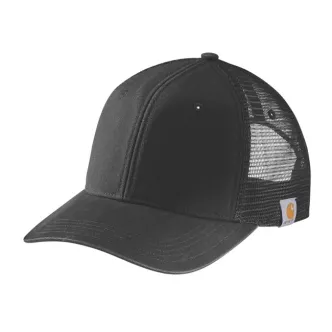 Carhartt Canvas Mesh Back Cap Black (ARM094469)