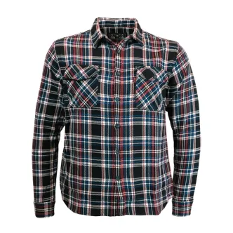 13 & 1/2 Magazine Woodland Check Shirt Navy/Red Size Small (ARM595639)