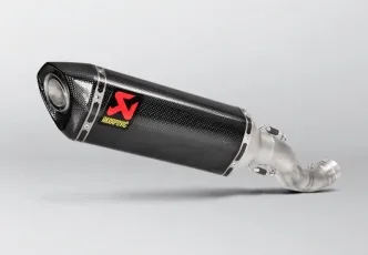 Akrapovic Carbon Fiber Slip-On Muffler For Aprilia 2017-2020 RSV4 & 2017-2020 Tuono V4 Models (S-A10SO9-RC)