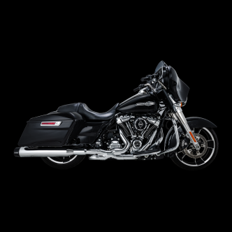 Vance & Hines Blackbird 450 Slip-On Mufflers NON-PCX In Chrome For Harley Davidson 2017-2024 M8 Touring Models (16792)