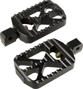 Joker Machine Bear Claw Footpegs In Black For Indian 2015-2024 Scout Models (08-646-5B)