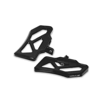 Kraus Driver Erg One Mini Boards In Black For Harley Davidson 2018-2024 M8 Softail Models (SF-FC-04-B)