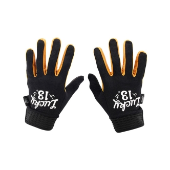 Lucky 13 Shocker Gloves Black/yellow (ARM424899)