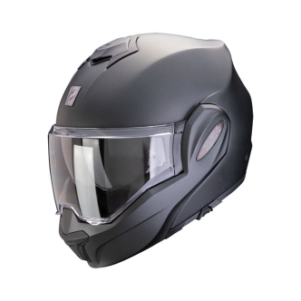 Scorpion Exo-Tech Evo Pro Helmet In Pearl Black Matt - Size M (ARM677399)