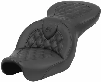 Saddlemen Roadsofa Lattice Stitched Seat For Harley Davidson 2004-2005 FXD Dyna Models (Excl. FXDWG Models) (804-04-182)