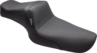 Le Pera TailWhip Basket Weave Seat For Harley Davidson 1982-2003 XL Sportster Models (L-586BW)