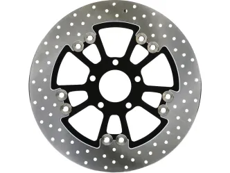 Thunderbike Vegas Style Big Brake Rotor 13.4 Inch (340mm) In Polished For 2000-2024 Harley Davidson Dyna, Softail & Touring Models (84-77-050)