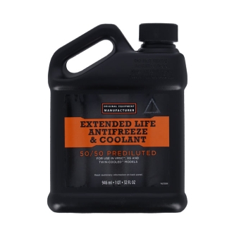 OEM Extended Life Antifreeze and Coolant For Harley Davidson VRSC, XG and Twin Cooled Models (26800188)