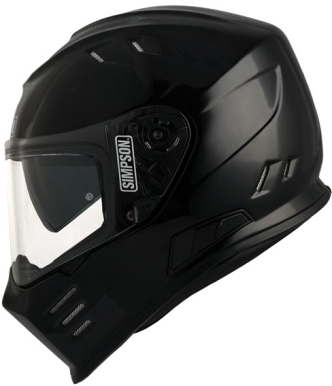 Simpson Venom Helmet - Black Metal - Size XS (ARM335999)