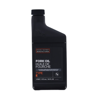 OEM Harley Davidson Type E Fork Oil 16FL oz.- 473ml (62600026)