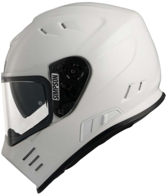 Simpson Venom Helmet - White - Size Medium (ARM275999)